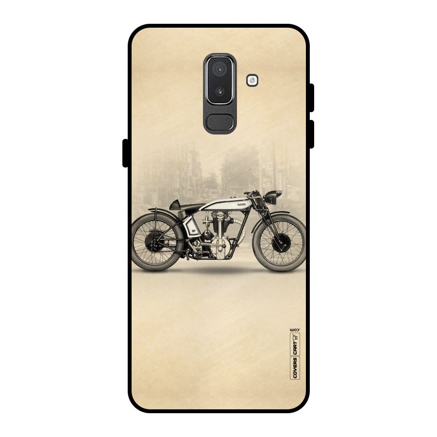 Bike Ride Metal Back Case for Galaxy On8 (2018)