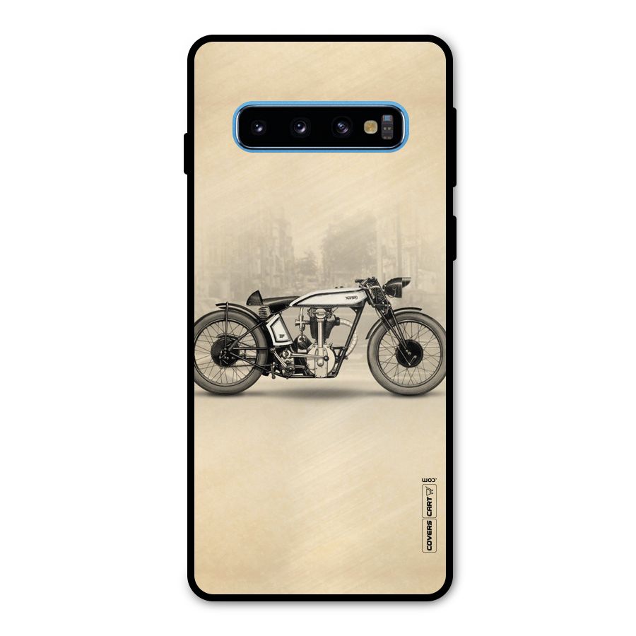 Bike Ride Metal Back Case for Galaxy S10