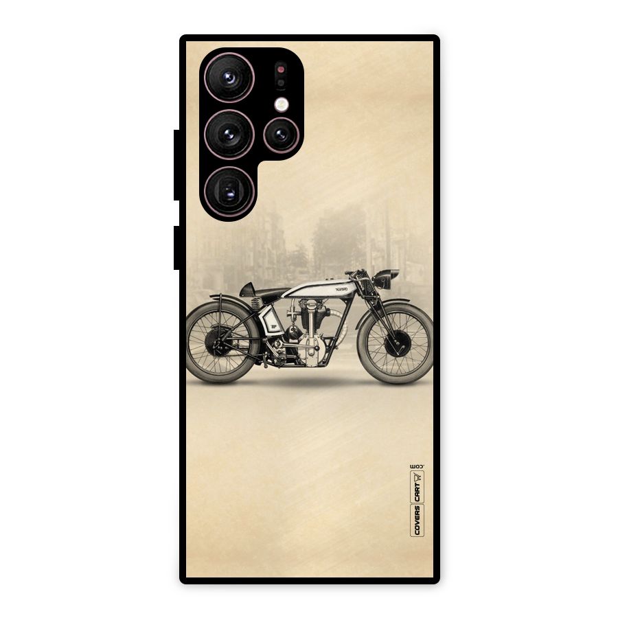 Bike Ride Metal Back Case for Galaxy S22 Ultra 5G