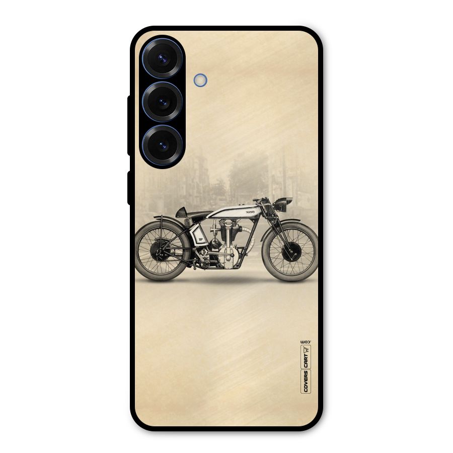 Bike Ride Metal Back Case for Galaxy S25 Plus