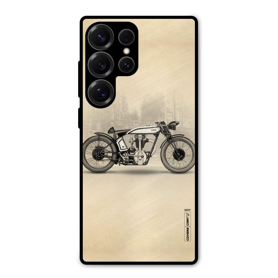 Bike Ride Metal Back Case for Galaxy S25 Ultra