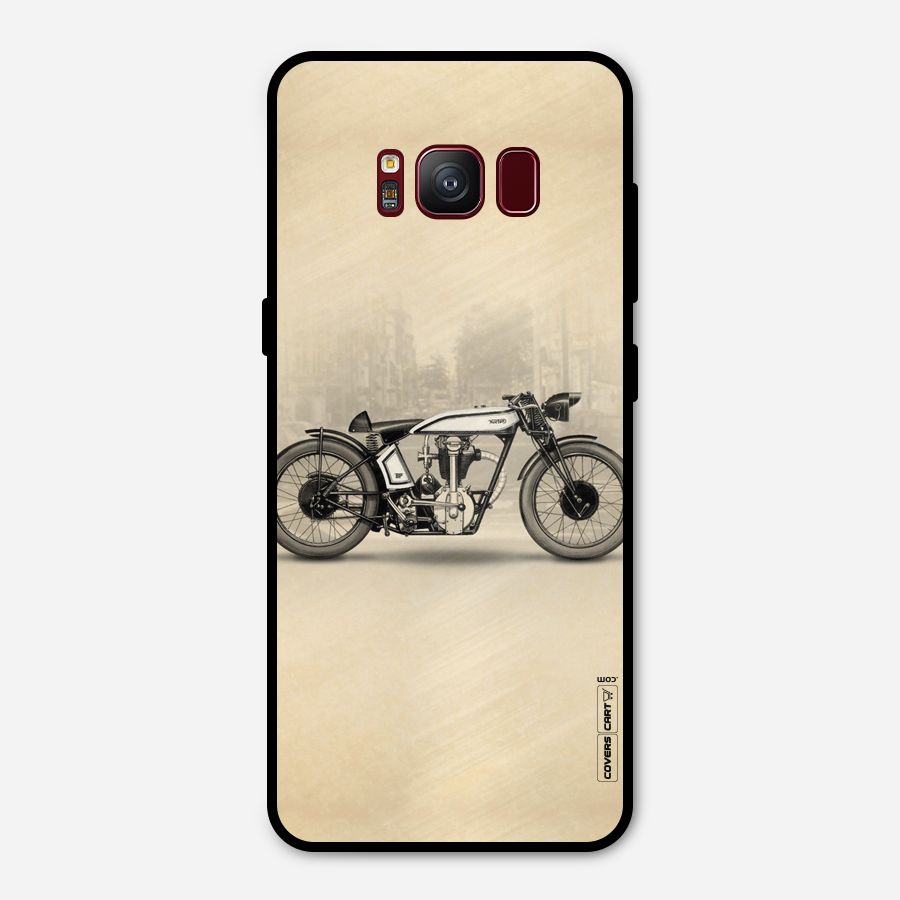 Bike Ride Metal Back Case for Galaxy S8