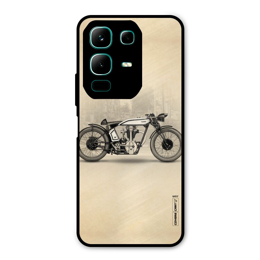 Bike Ride Metal Back Case for Infinix Note 50x