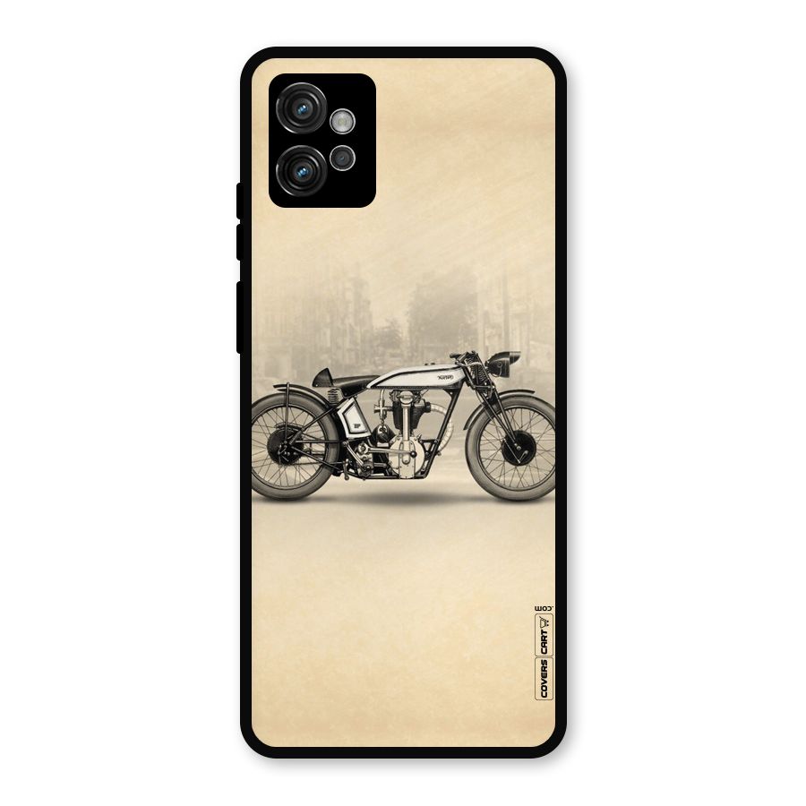 Bike Ride Metal Back Case for Moto G32