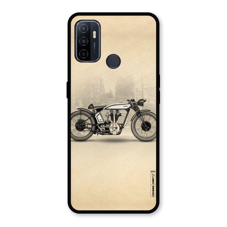 Bike Ride Metal Back Case for Oppo A53
