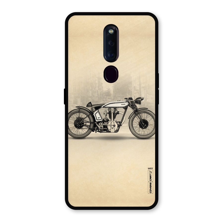 Bike Ride Metal Back Case for Oppo F11 Pro