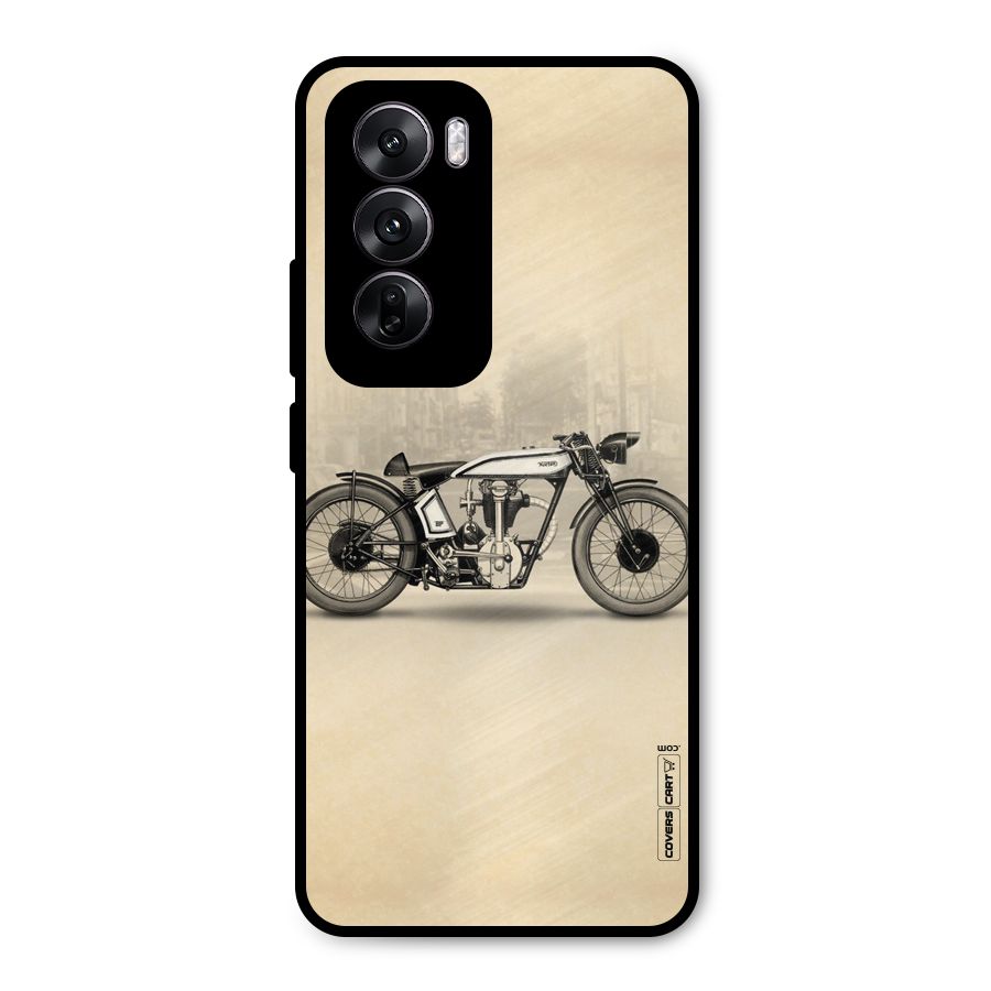 Bike Ride Metal Back Case for Oppo Reno12