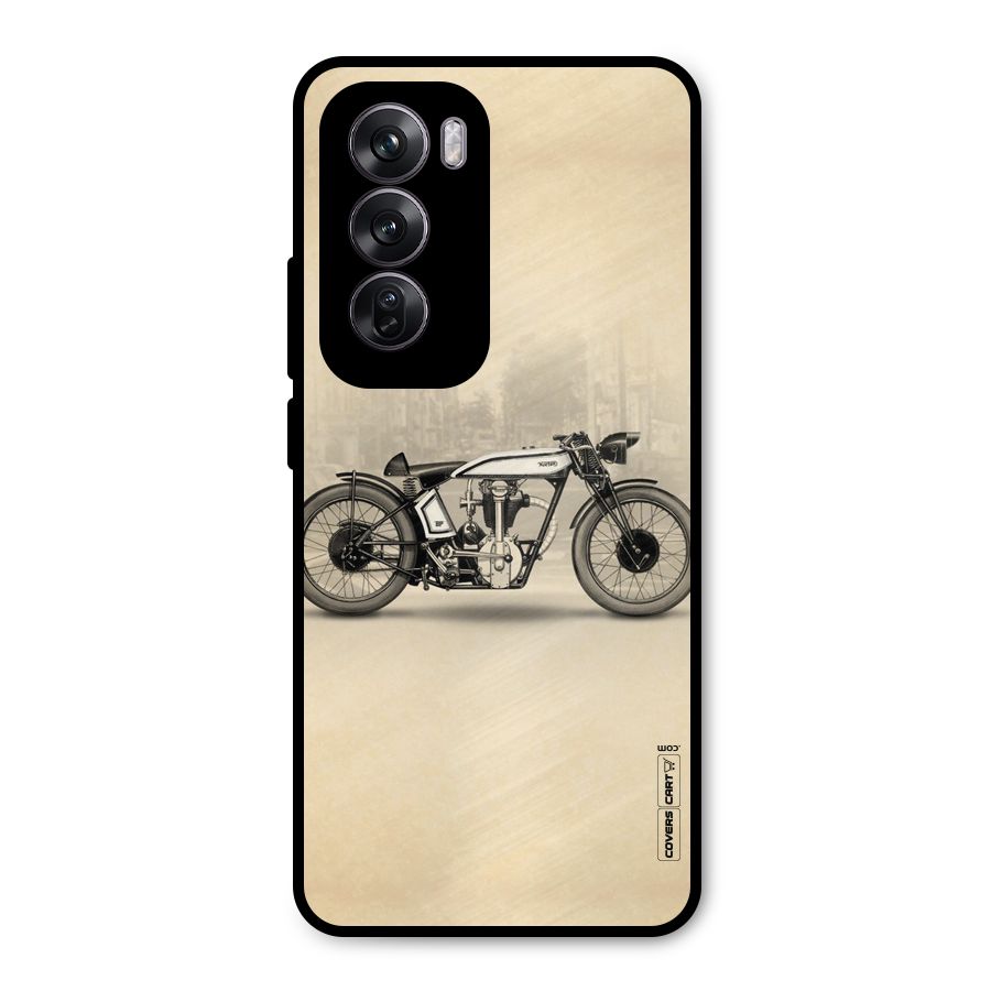 Bike Ride Metal Back Case for Oppo Reno12 Pro