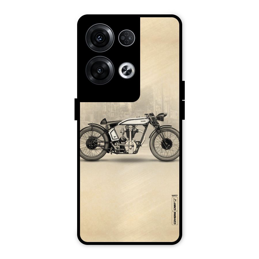Bike Ride Metal Back Case for Oppo Reno8 Pro 5G