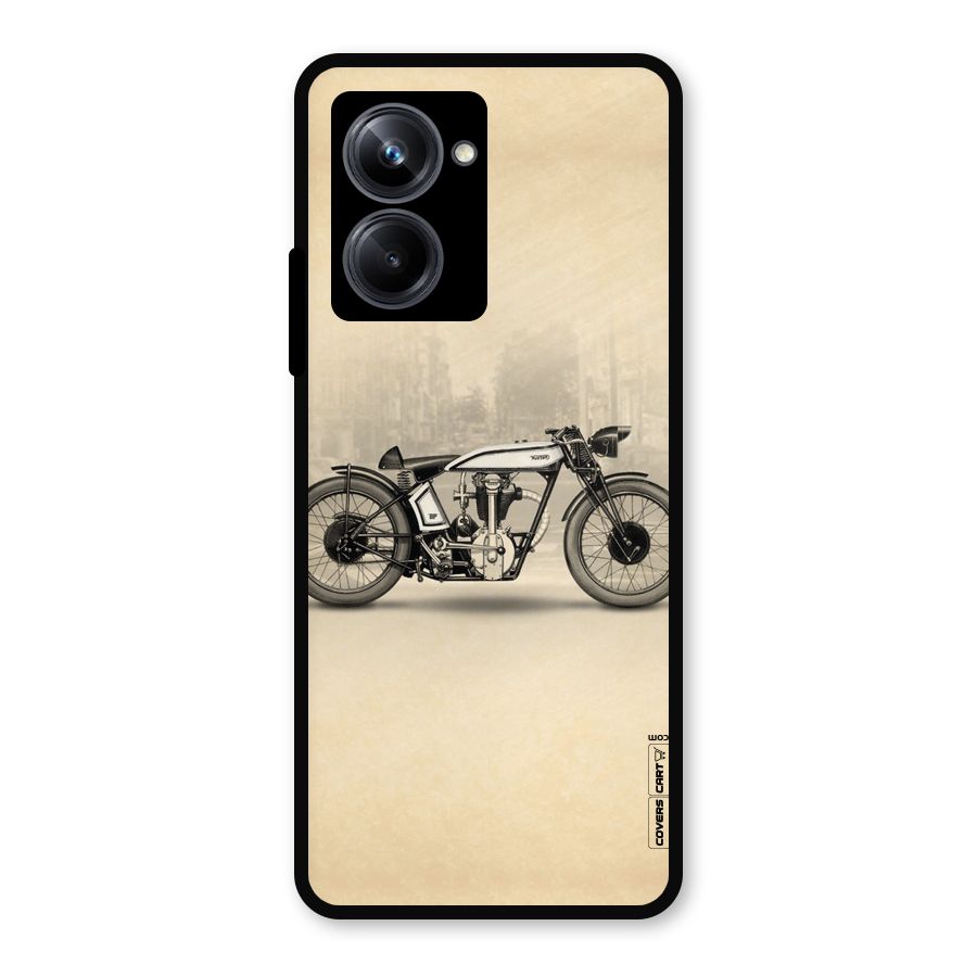 Bike Ride Metal Back Case for Realme 10 Pro