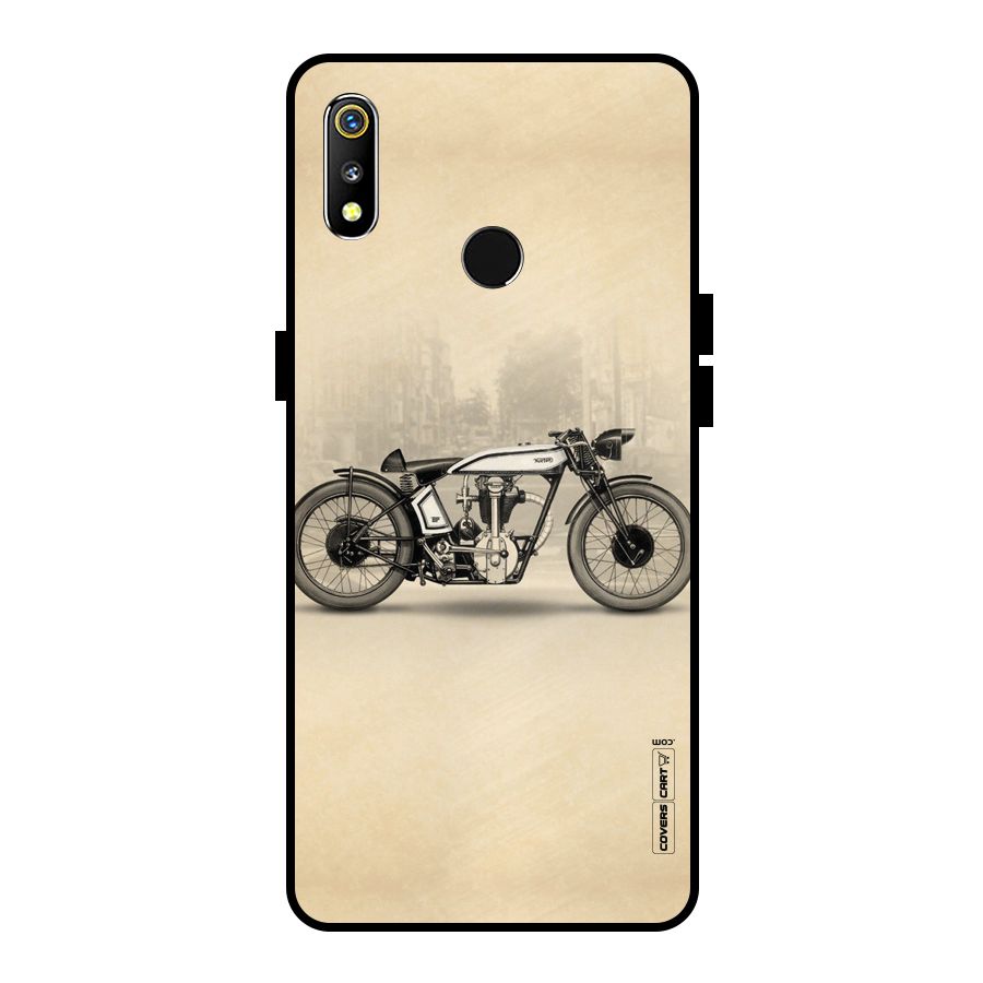 Bike Ride Metal Back Case for Realme 3i