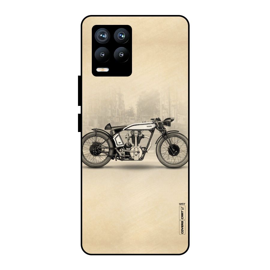 Bike Ride Metal Back Case for Realme 8 Pro
