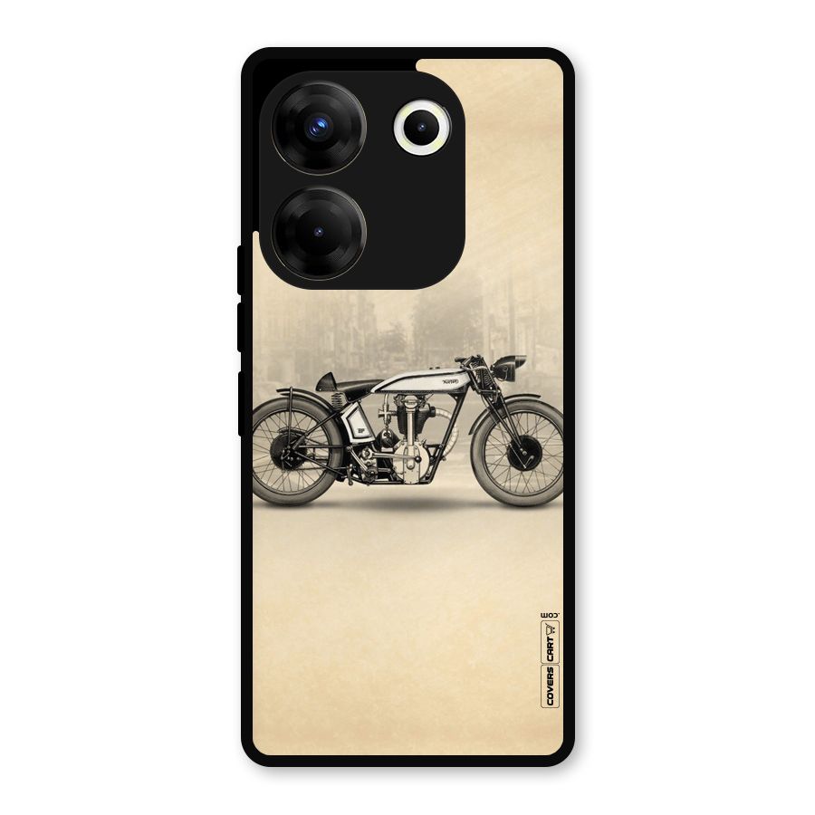 Bike Ride Metal Back Case for Tecno Camon 20