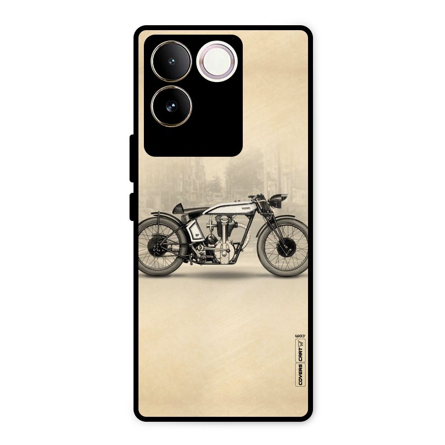 Bike Ride Metal Back Case for Vivo T2 Pro