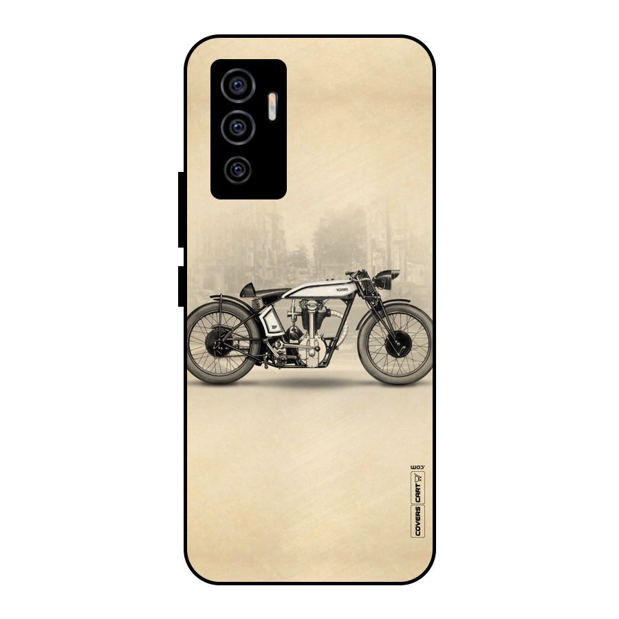 Bike Ride Metal Back Case for Vivo V23e