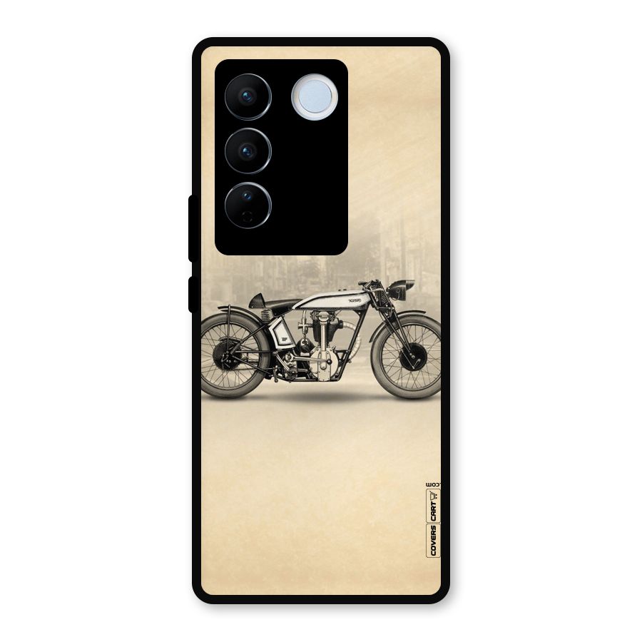 Bike Ride Metal Back Case for Vivo V27 Pro