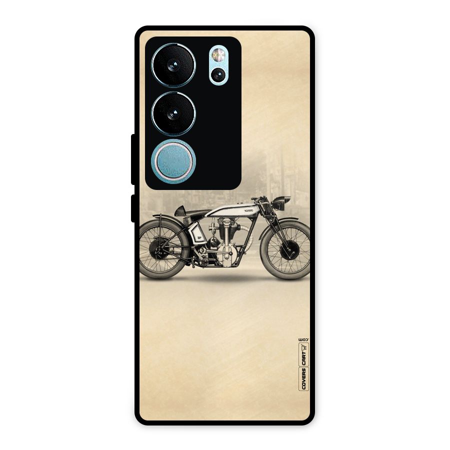 Bike Ride Metal Back Case for Vivo V29 Pro