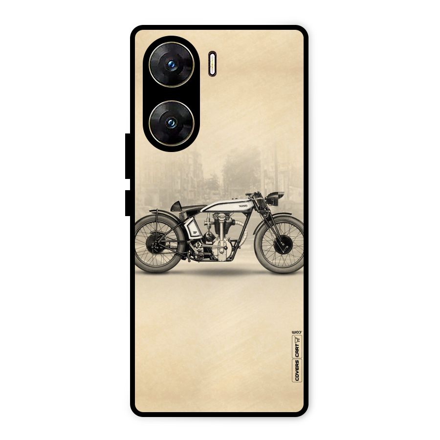 Bike Ride Metal Back Case for Vivo V29e