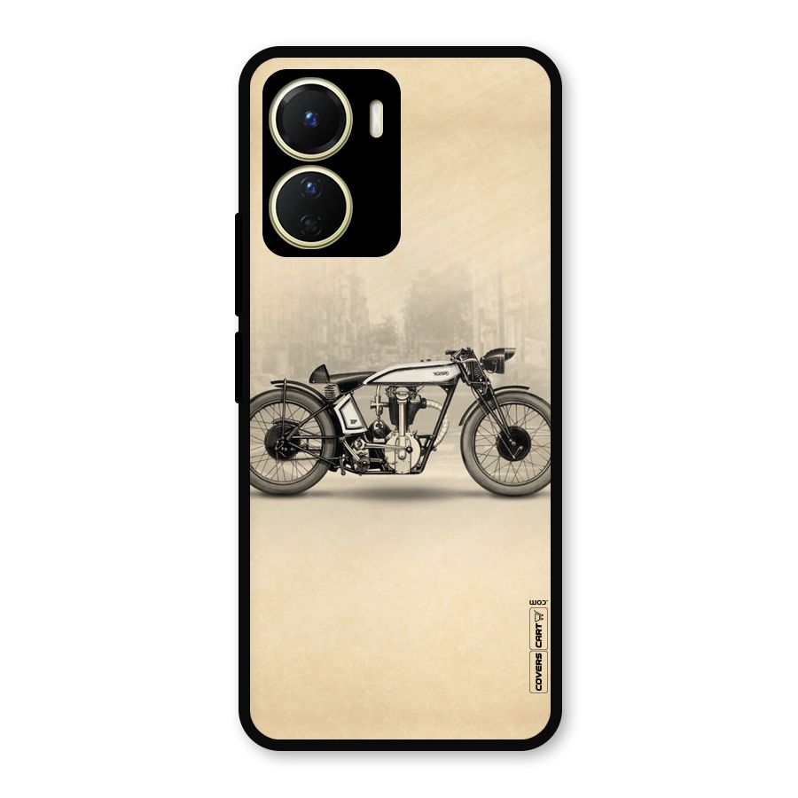 Bike Ride Metal Back Case for Vivo Y16