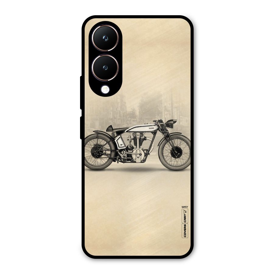 Bike Ride Metal Back Case for Vivo Y28