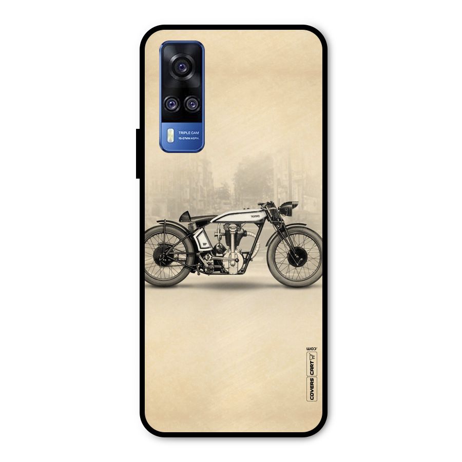 Bike Ride Metal Back Case for Vivo Y51A