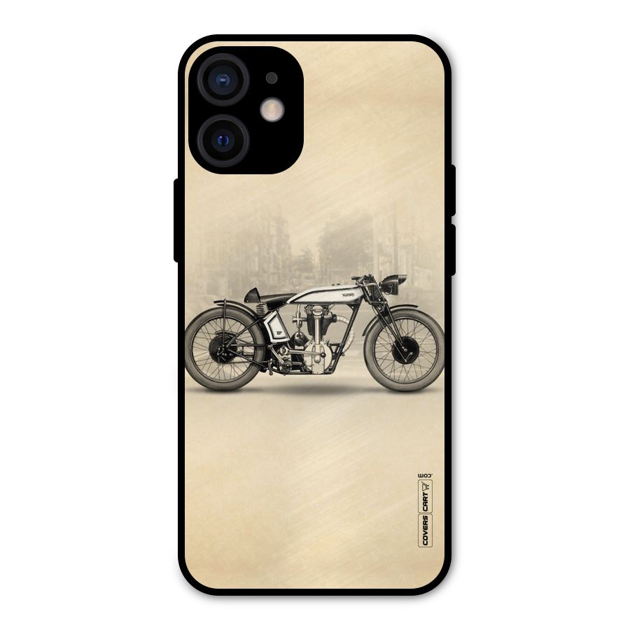 Bike Ride Metal Back Case for iPhone 12 Mini