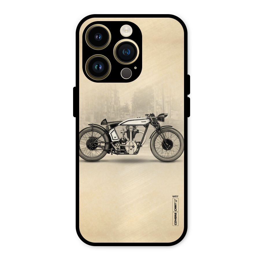 Bike Ride Metal Back Case for iPhone 14 Pro