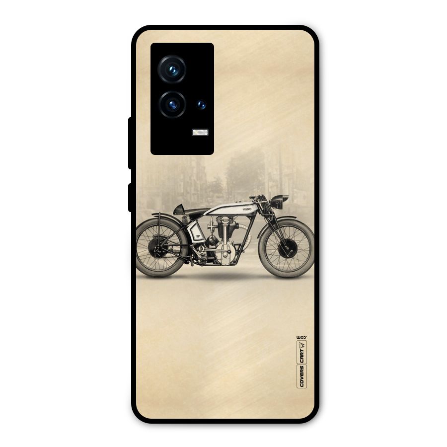 Bike Ride Metal Back Case for iQOO 9 5G