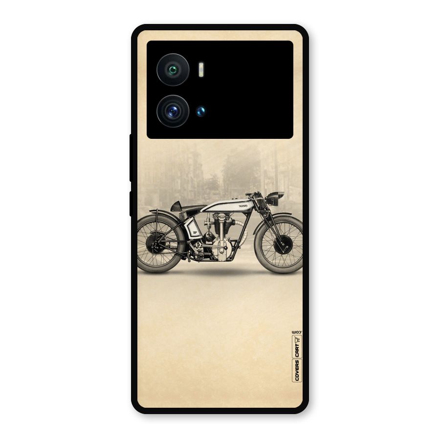 Bike Ride Metal Back Case for iQOO 9 Pro