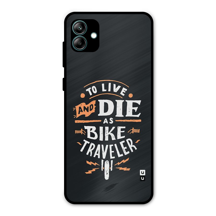 Bike Traveler Metal Back Case for Galaxy A04