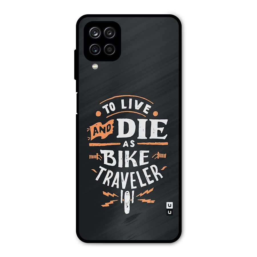 Bike Traveler Metal Back Case for Galaxy A12