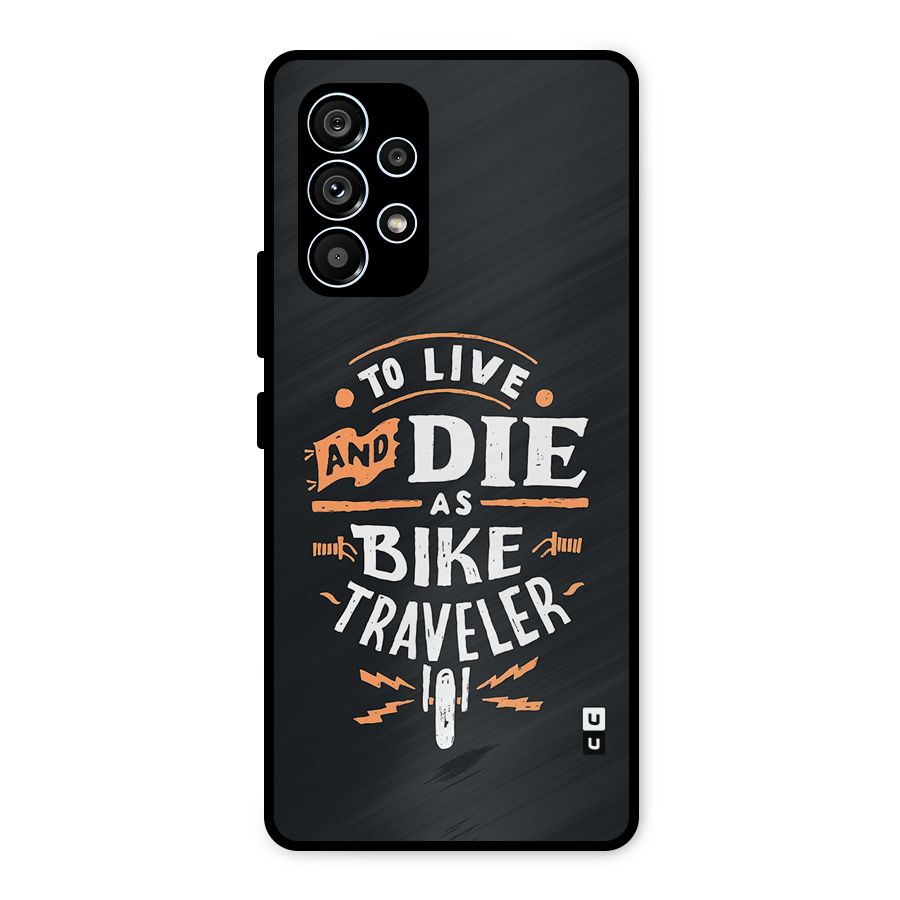 Bike Traveler Metal Back Case for Galaxy A53 5G