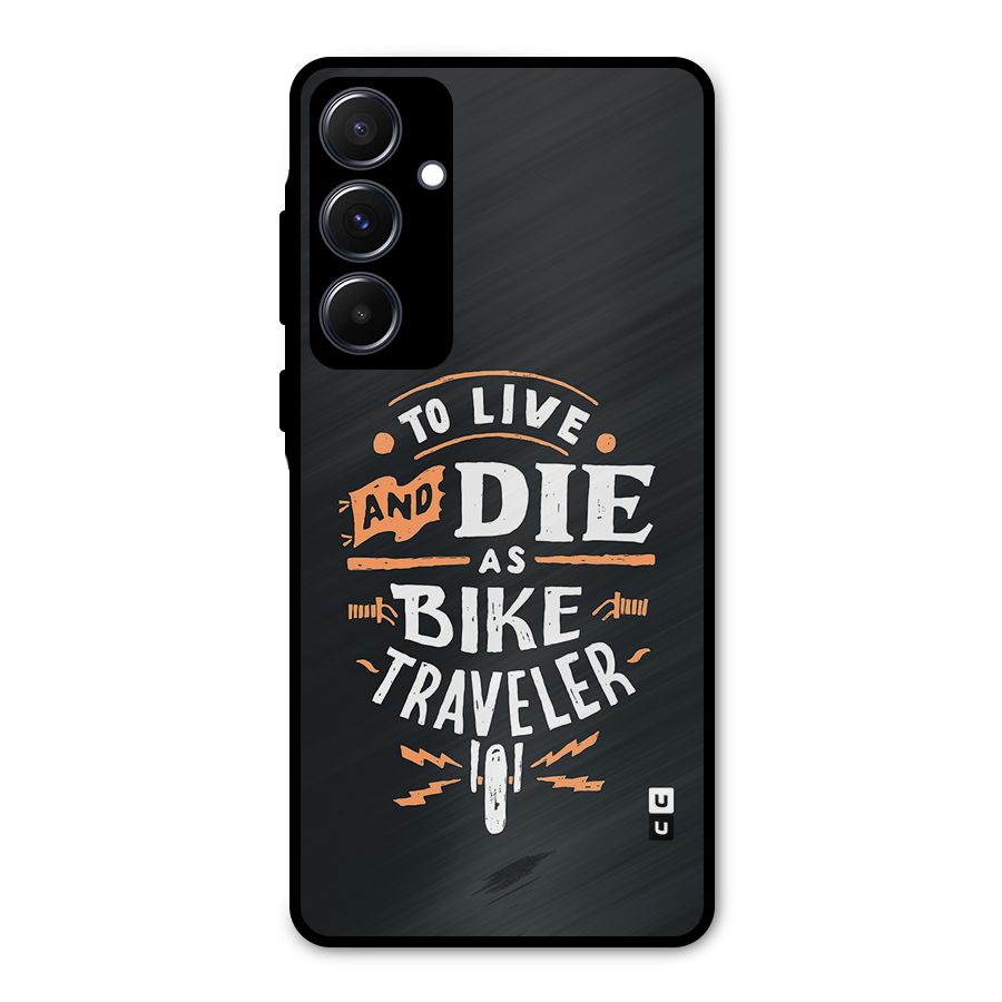 Bike Traveler Metal Back Case for Galaxy A55
