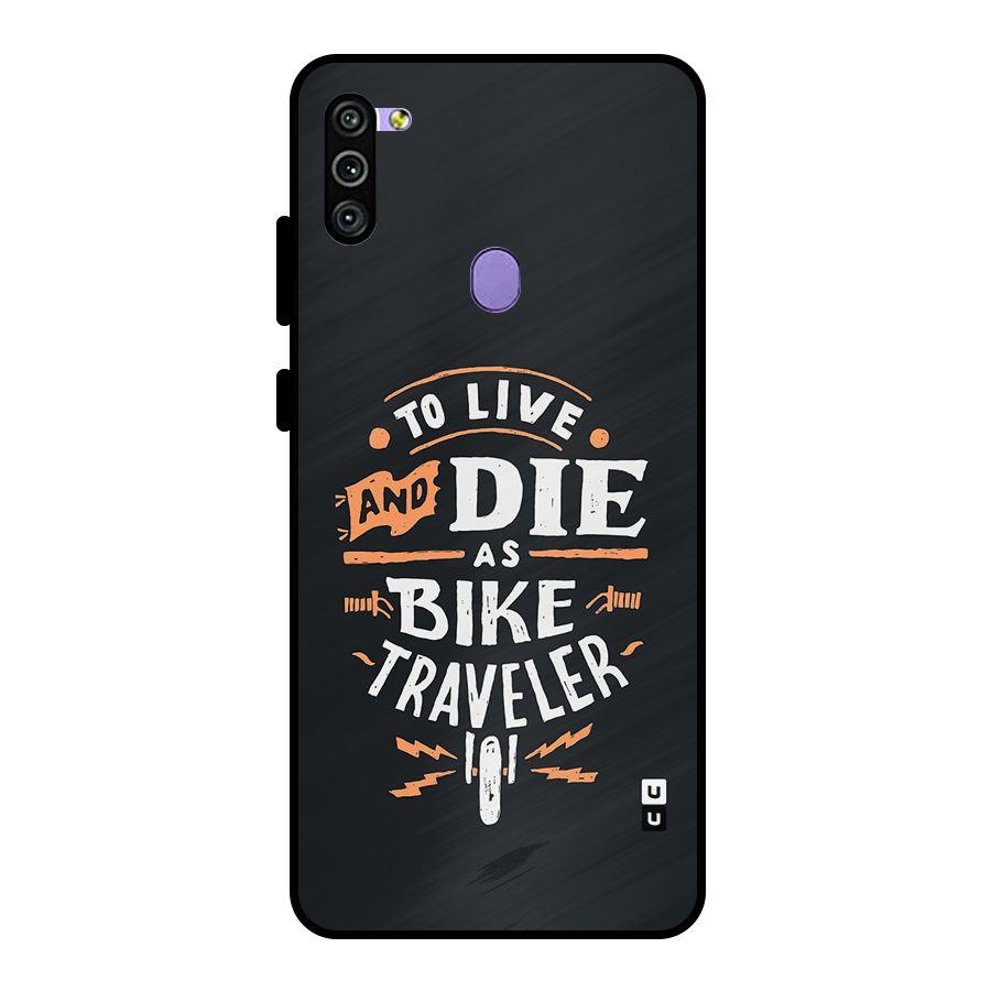 Bike Traveler Metal Back Case for Galaxy M11
