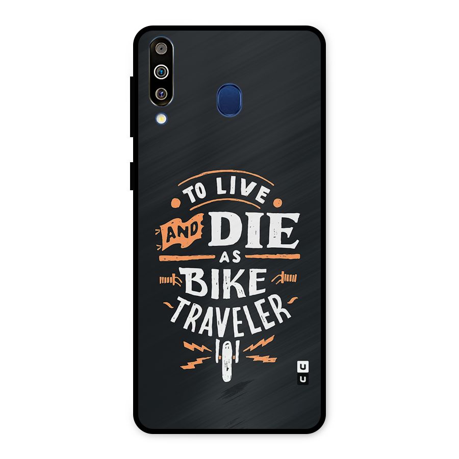 Bike Traveler Metal Back Case for Galaxy M30