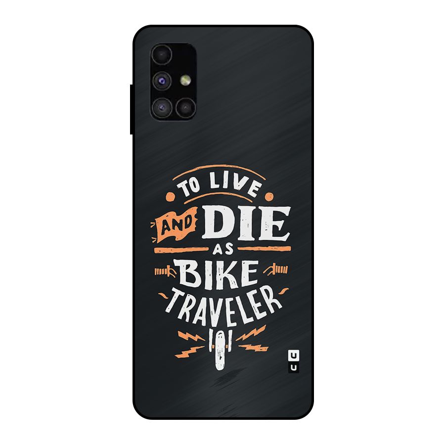 Bike Traveler Metal Back Case for Galaxy M51