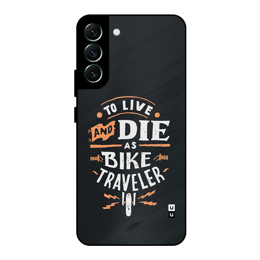 Bike Traveler Metal Back Case for Galaxy S22 Plus 5G