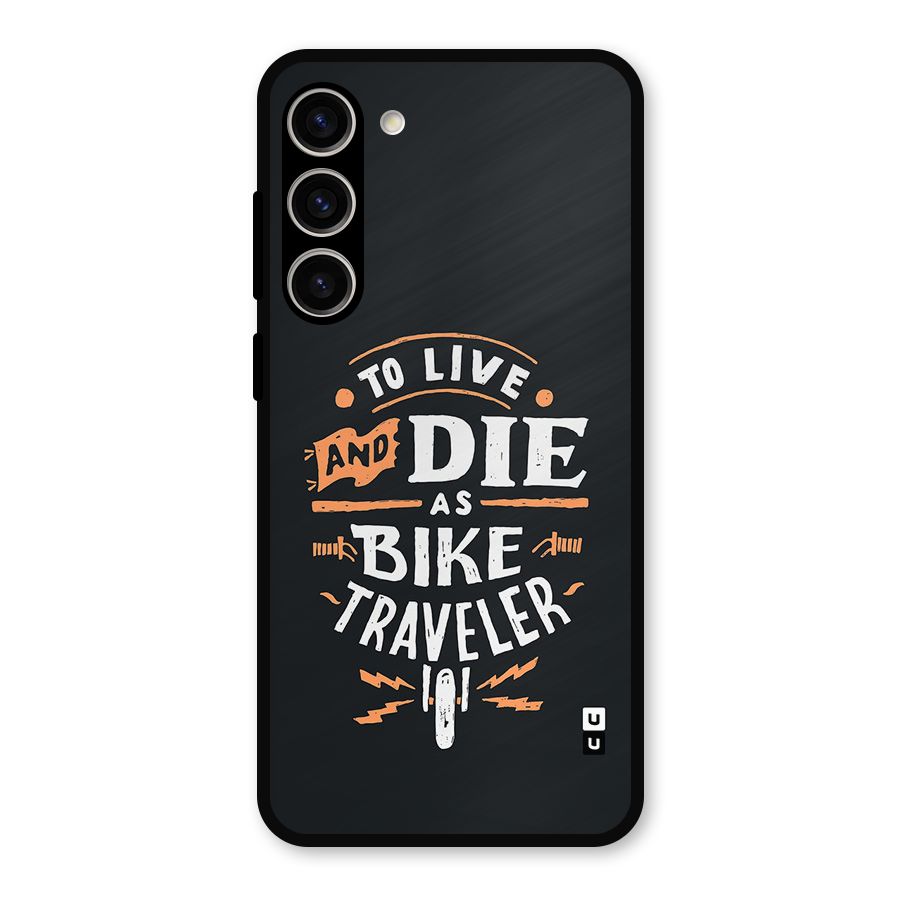 Bike Traveler Metal Back Case for Galaxy S23 Plus