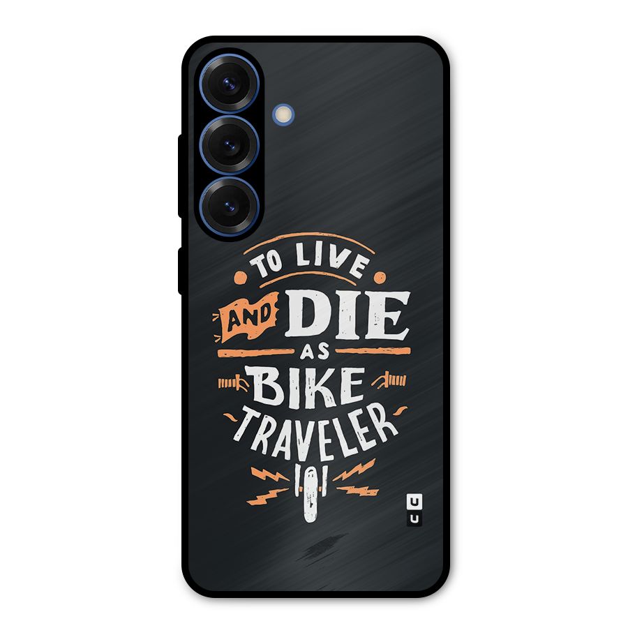 Bike Traveler Metal Back Case for Galaxy S25