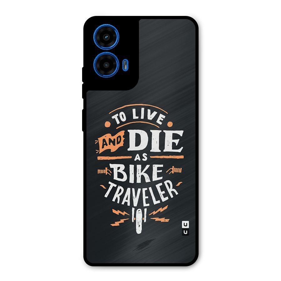 Bike Traveler Metal Back Case for Moto G45
