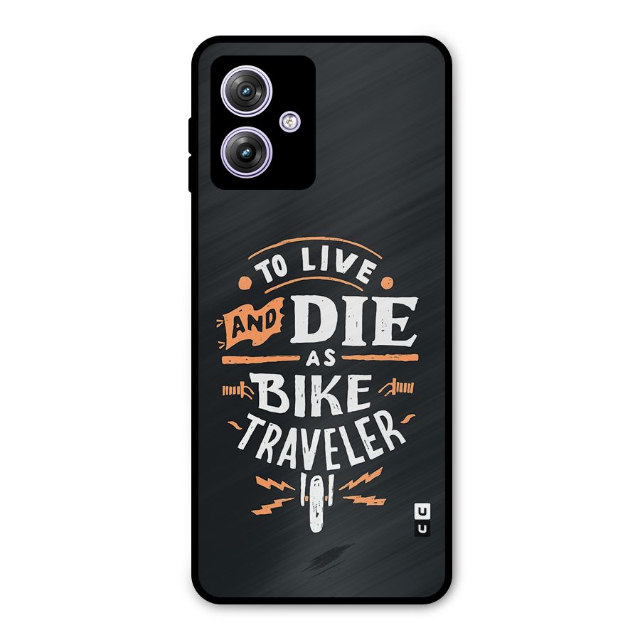 Bike Traveler Metal Back Case for Moto G64