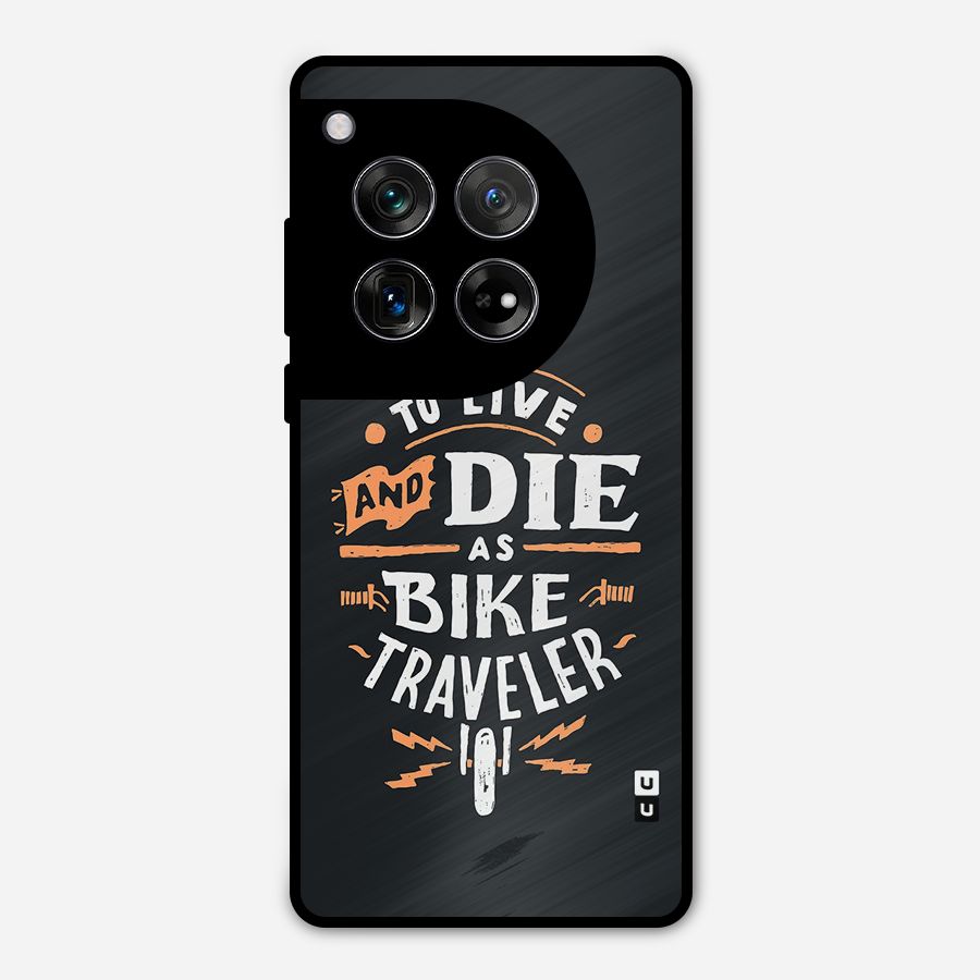 Bike Traveler Metal Back Case for OnePlus 12