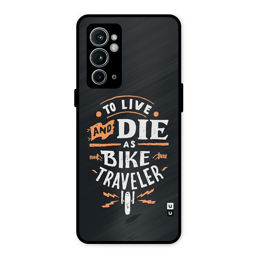 Bike Traveler Metal Back Case for OnePlus 9RT 5G
