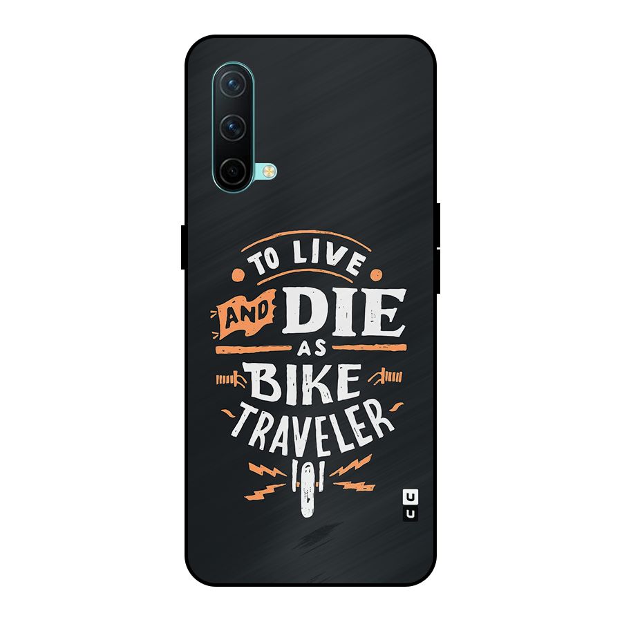 Bike Traveler Metal Back Case for OnePlus Nord CE 5G