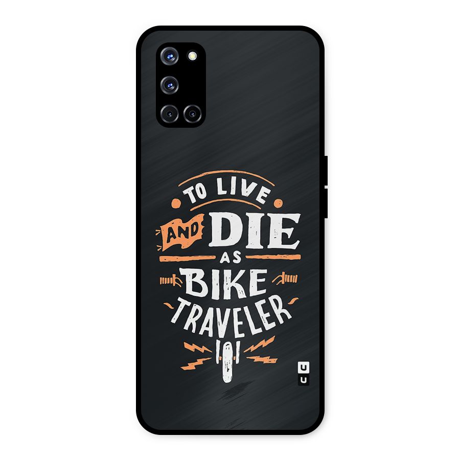 Bike Traveler Metal Back Case for Oppo A52