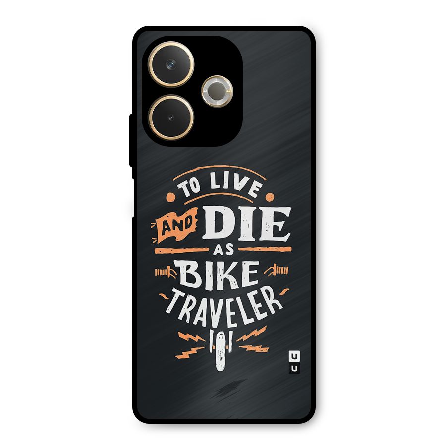 Bike Traveler Metal Back Case for Oppo A5 Pro