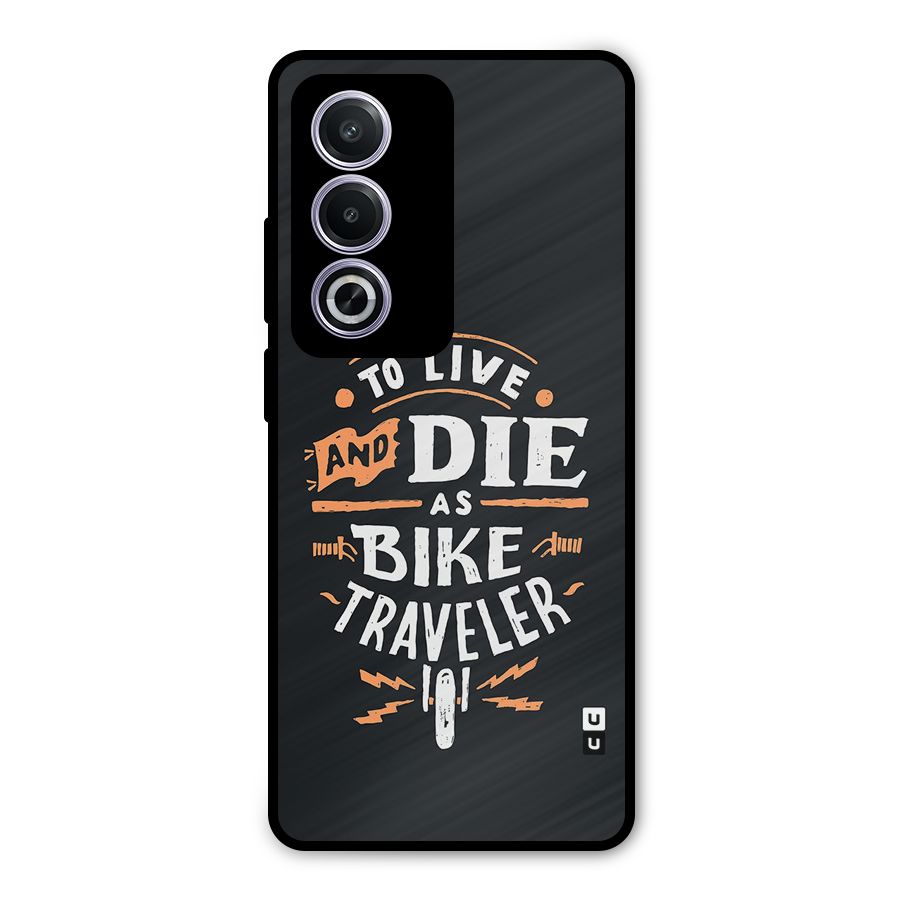 Bike Traveler Metal Back Case for Oppo K12x