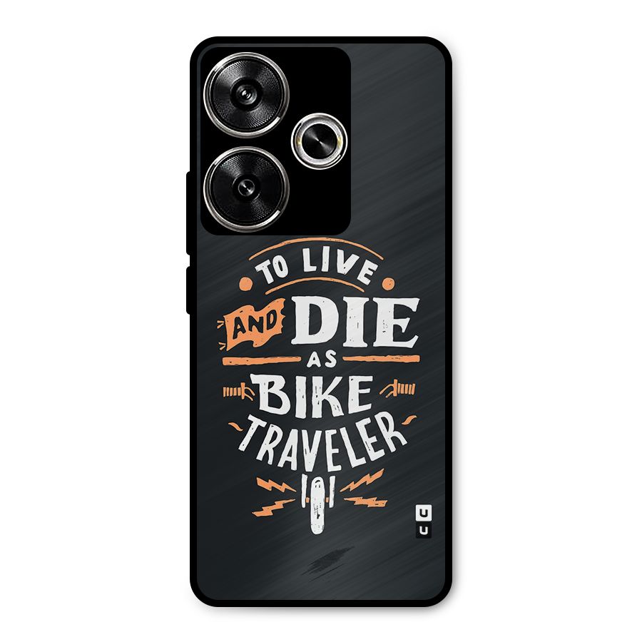 Bike Traveler Metal Back Case for Poco F6