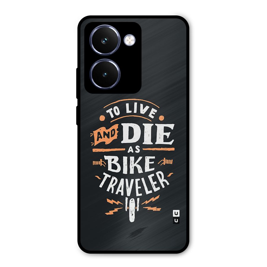 Bike Traveler Metal Back Case for Realme P3 Ultra