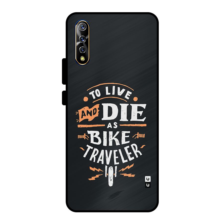 Bike Traveler Metal Back Case for Vivo S1